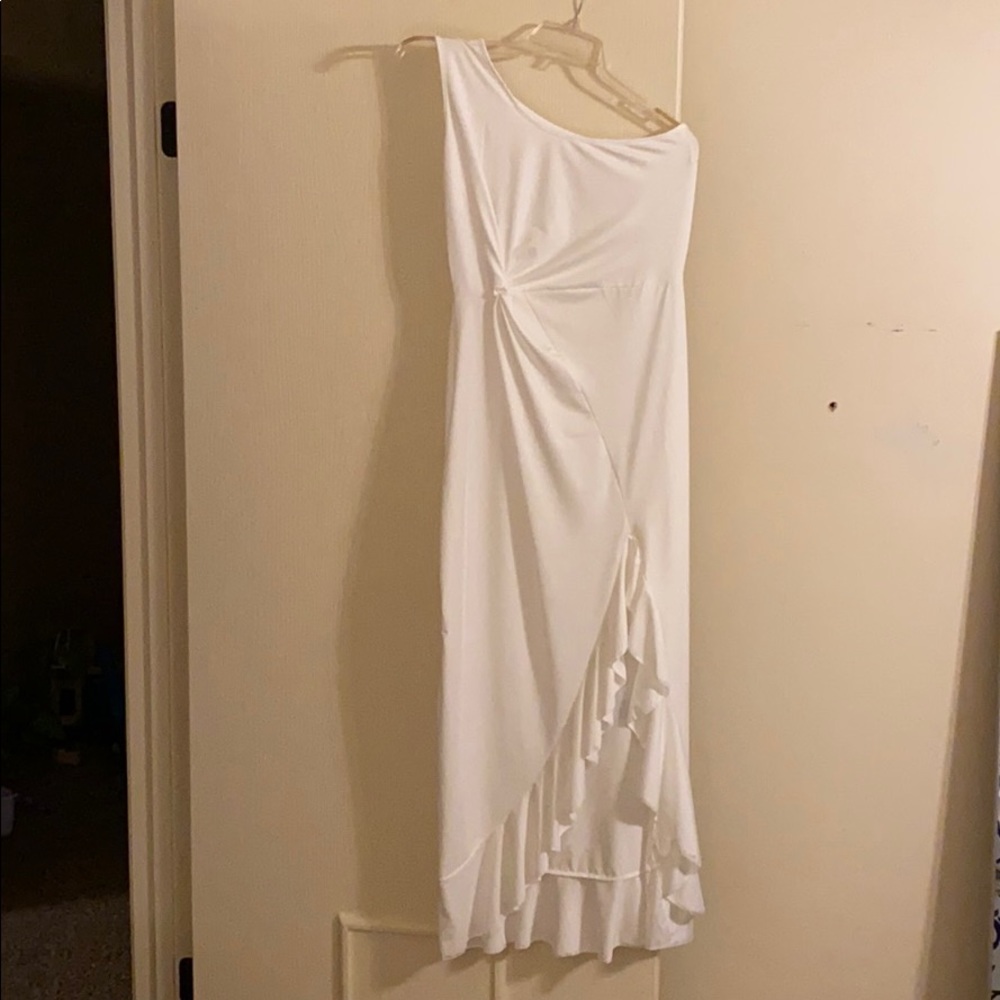 White dress